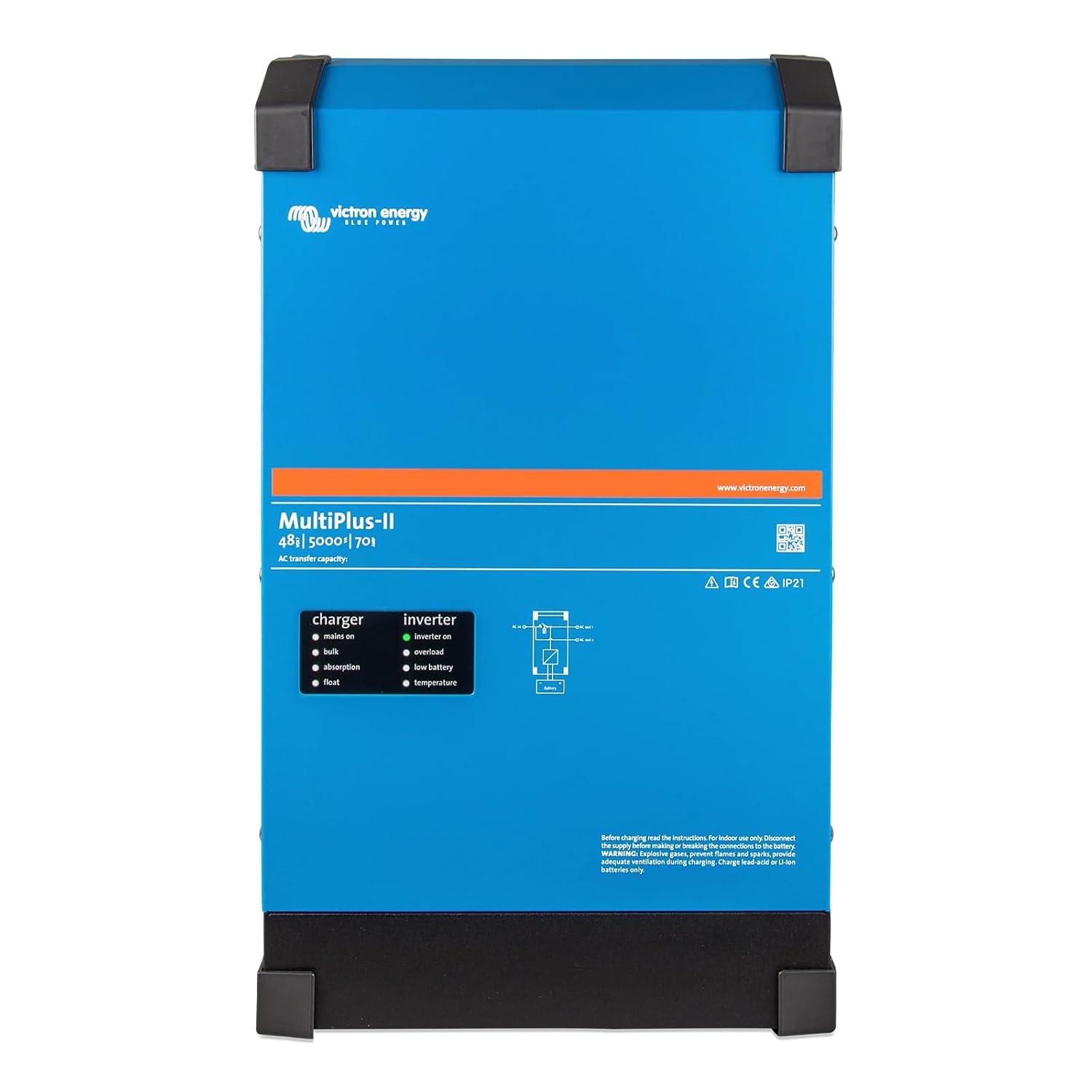 Victron Inverter Multiplus - Victron Energy MultiPlus-II Power Inverter 120V,