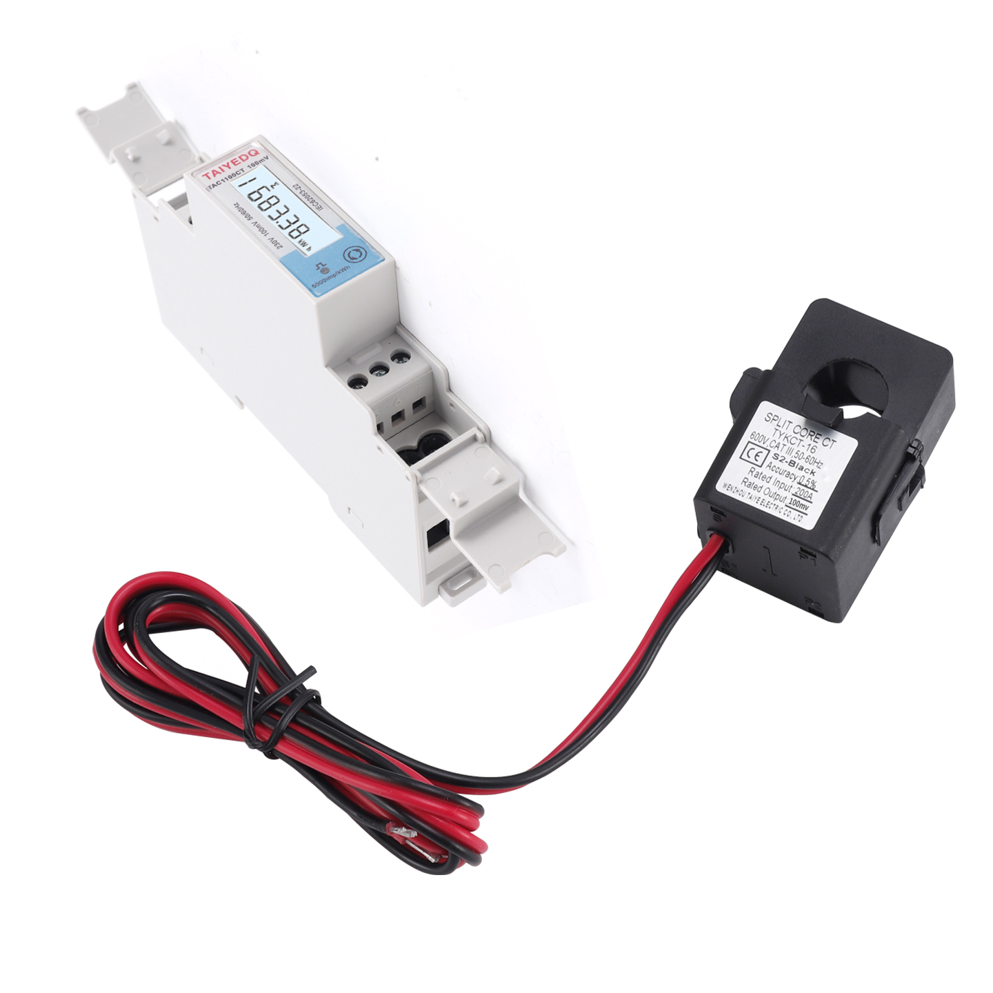 230VAC DIN Rail Single-Phase B - Energy Meter Bidirectional ulasan dan harga