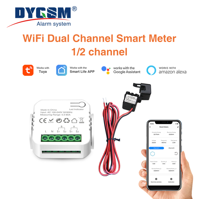 Tuya Smart Wifi Intelligent En - Energy Meter Bidirectional ulasan dan harga