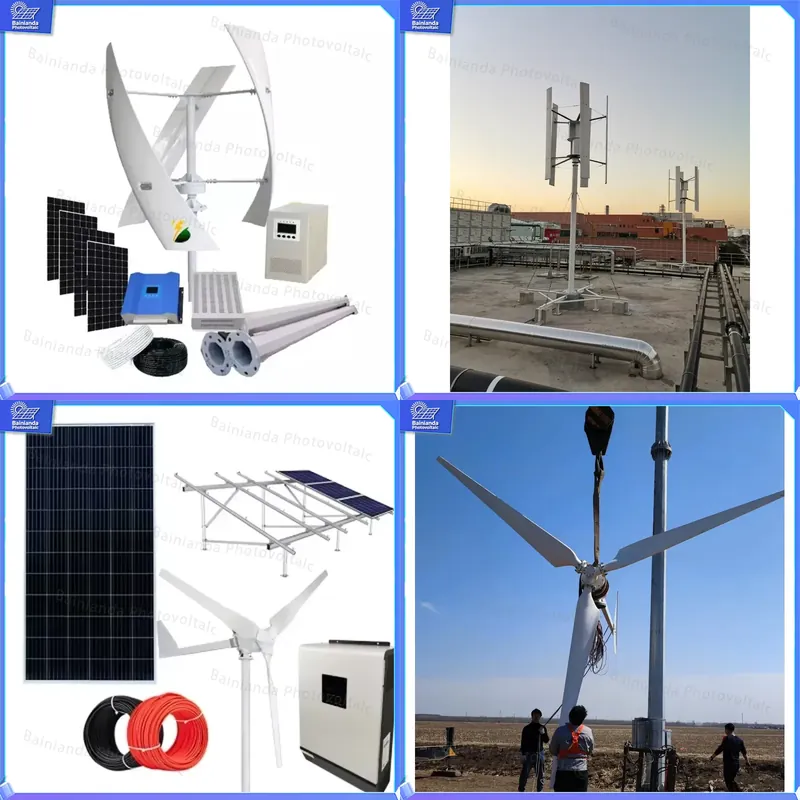 3KW 5KW 10KW Hybrid Wind Solar - Renewable Energy Wind Solar ulasan dan harga