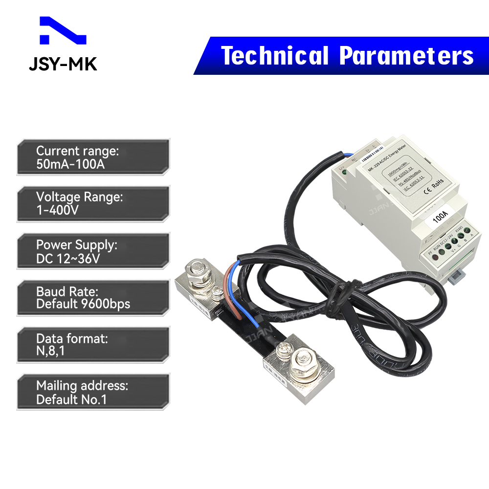 JSY-MK-229 DC 100A Bidirection - Energy Meter Bidirectional ulasan dan harga