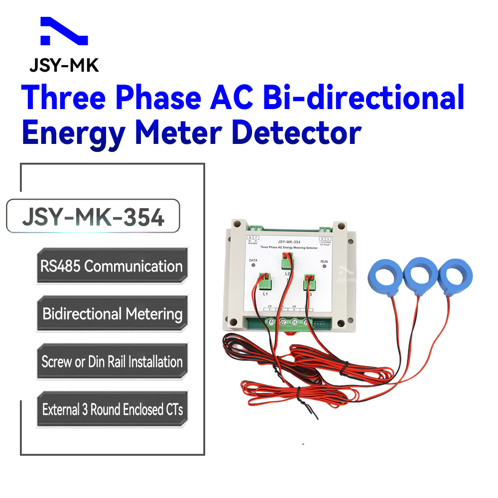 JSY-MK-354 3P4W 80A AC Bidirec - Energy Meter Bidirectional ulasan dan harga