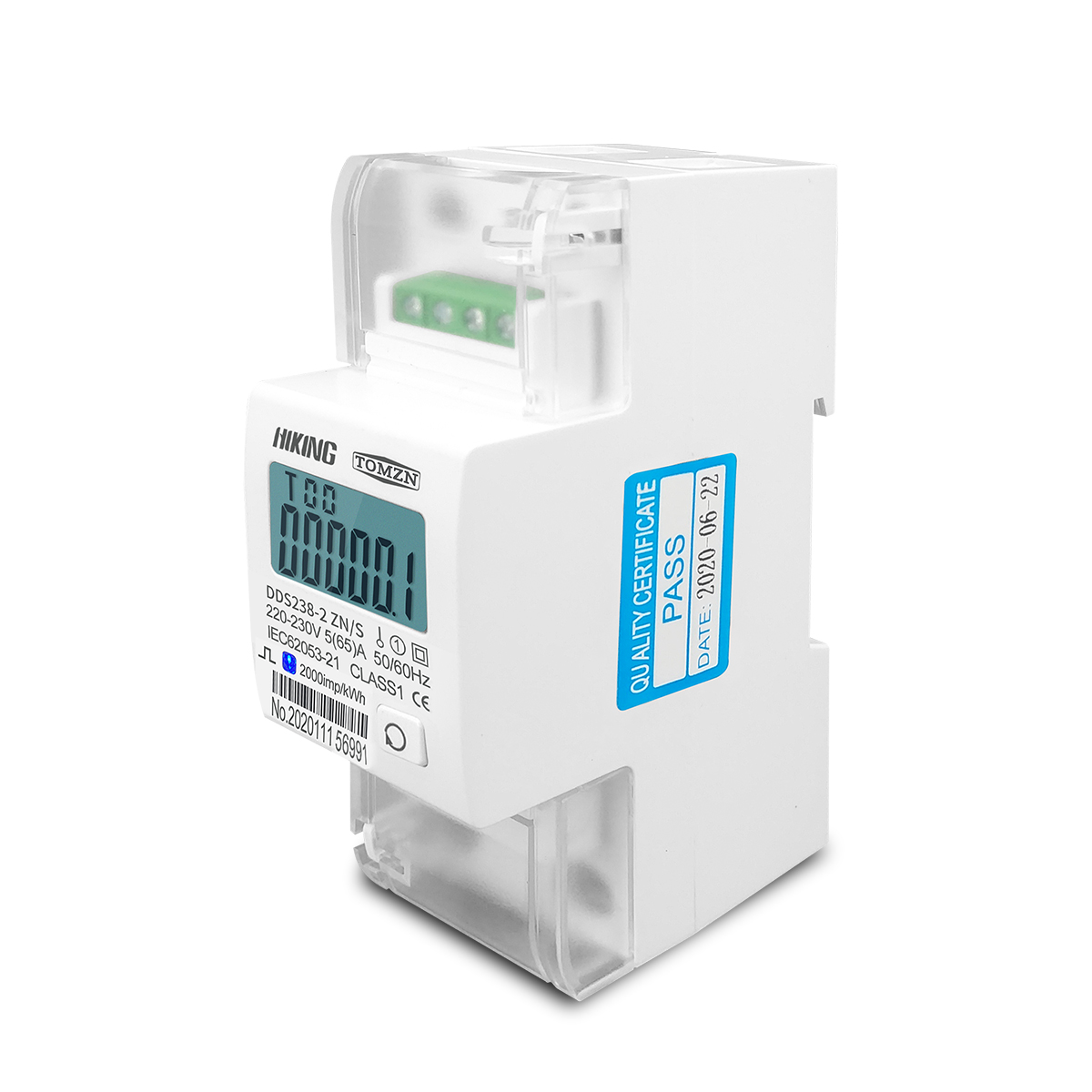 5(65)A 220V 230V 50HZ 60HZ Vol - Energy Meter Bidirectional ulasan dan harga