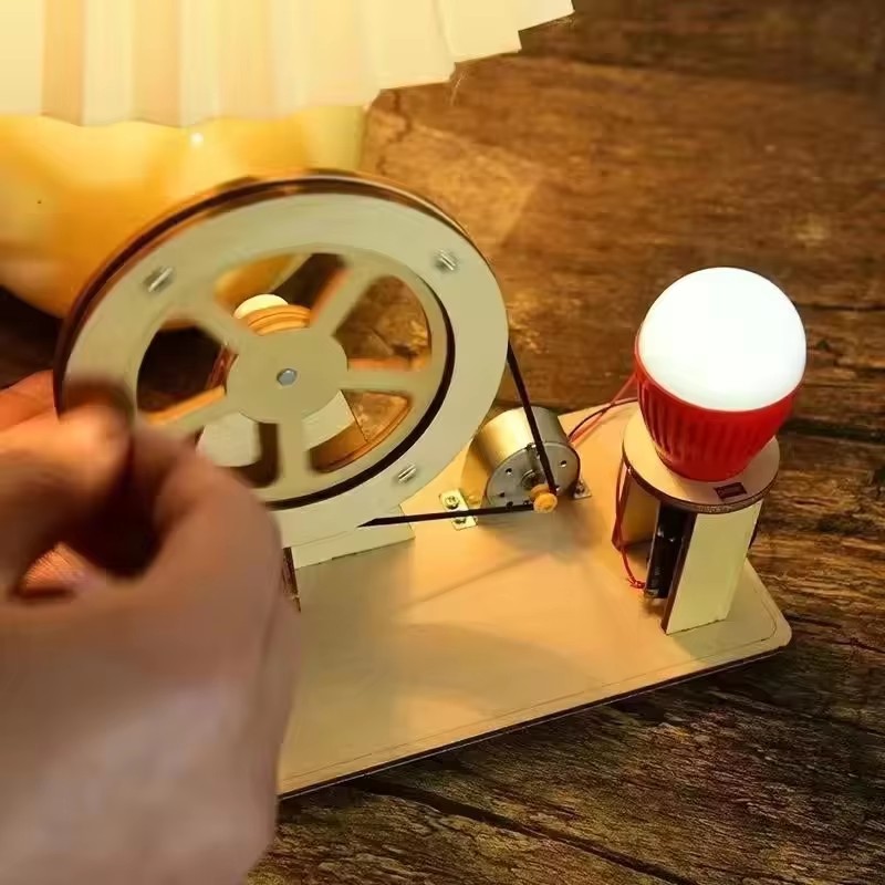 DIY Hand Crank Generator Scien - Renewable Energy Project ulasan dan harga