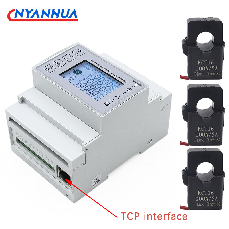 3 Phase DIN Rail Bidirectional - Energy Meter Bidirectional ulasan dan harga
