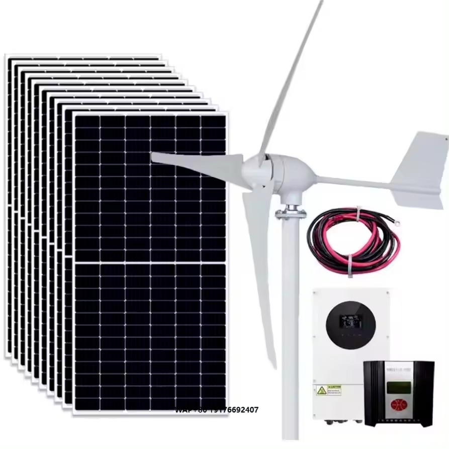 Wind Turbine Solar System 1kw  - Renewable Energy Wind Solar ulasan dan harga