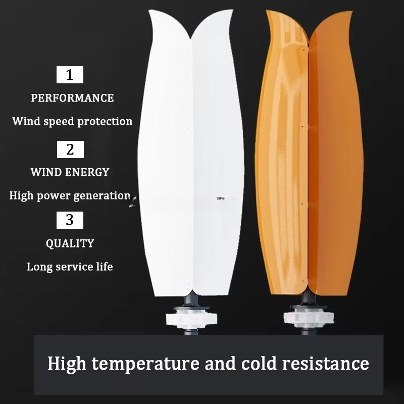 3000W Efficient Tulip/Rose VAW - Renewable Energy Wind Solar ulasan dan harga