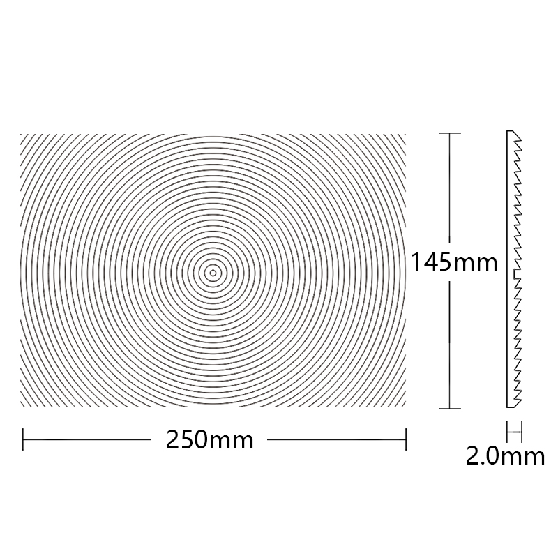 Fresnel len 250x145mm R6mm F30 - Renewable Energy Project ulasan dan harga