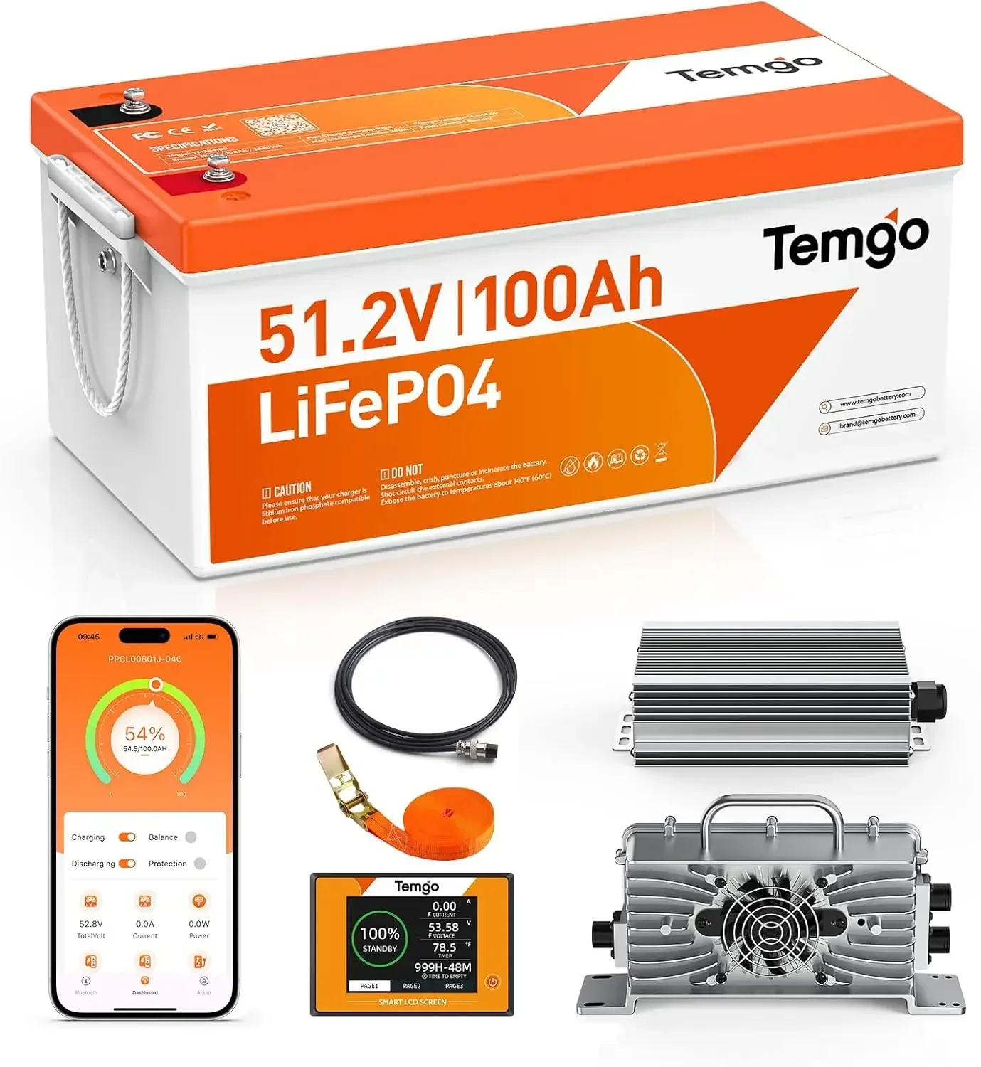 48V (51.2V) 100Ah LiFePO4 Lith - Lithium Battery 100Ah ulasan dan harga