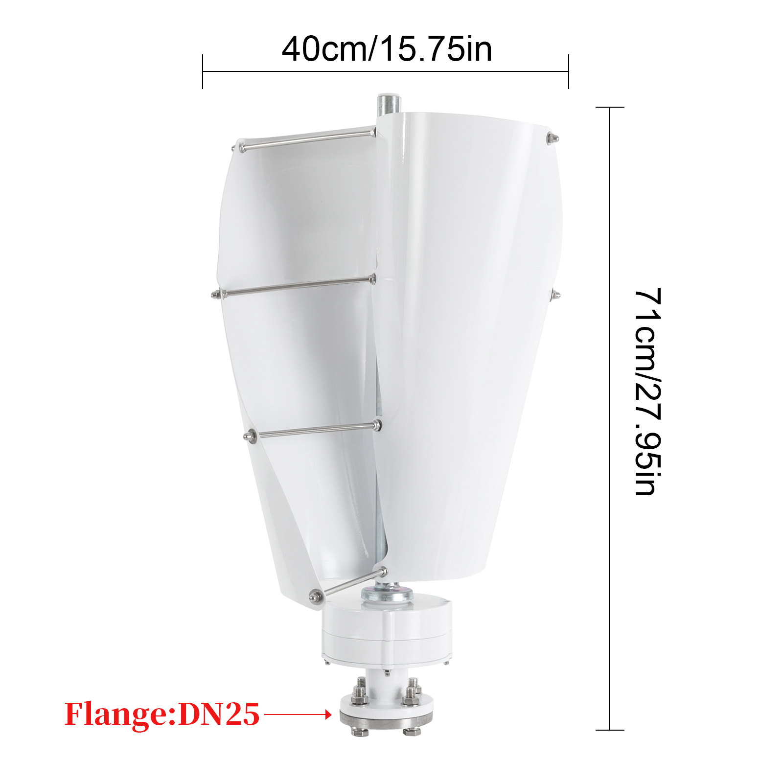 Vertical Axis Wind Turbine Gen - Renewable Energy Generation ulasan dan harga