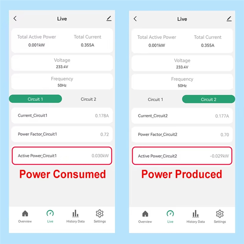 ABRN-Tuya Smart Wifi Energy Me - Energy Meter Bidirectional ulasan dan harga