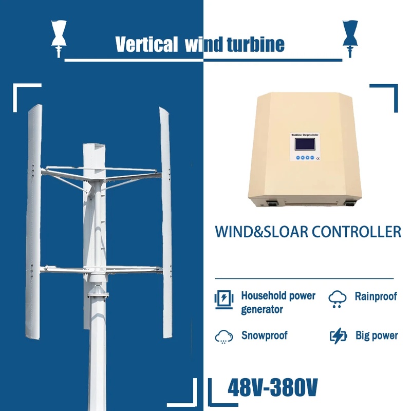 Wind Turbine 10KW 15KW 12V-380 - Renewable Energy Wind Solar ulasan dan harga